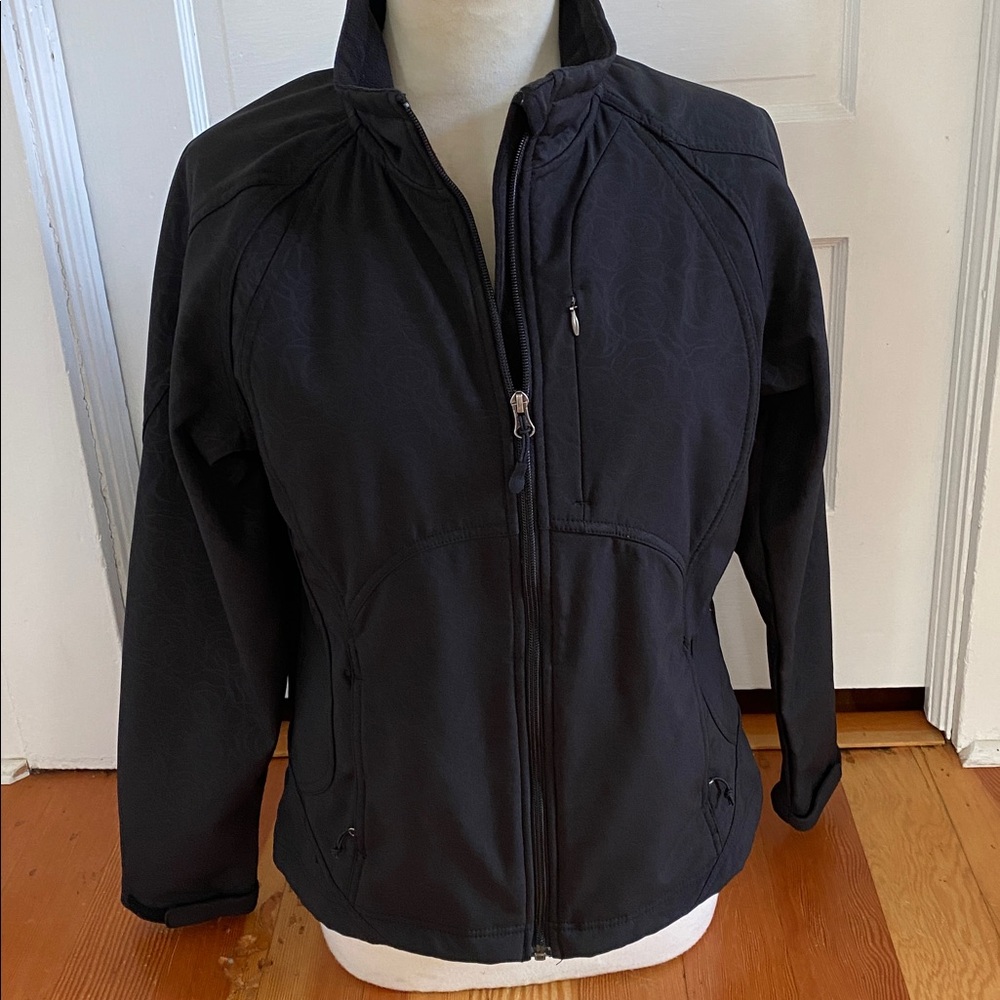 Black Diamond Women’s Black Soft Shell Full‎ Zip Jacket Medium